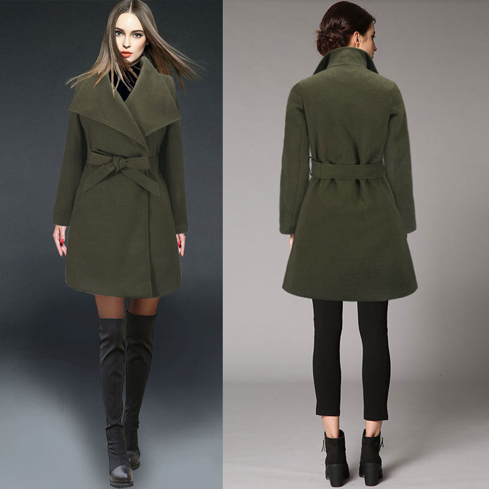 Wollmantel für Damen