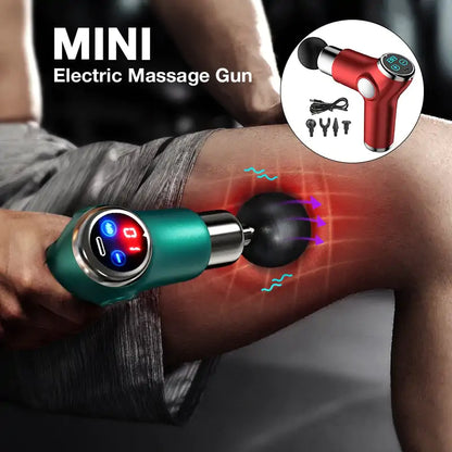Elektrische LCD-Massagepistole für Tiefe Entspannung