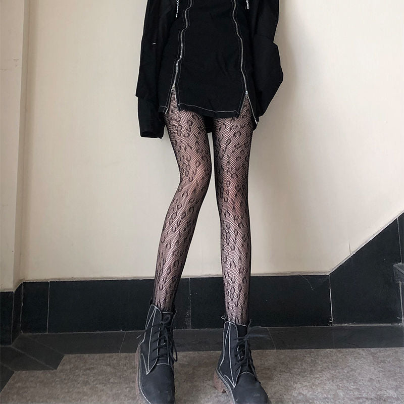 Tights in Fishnet Design